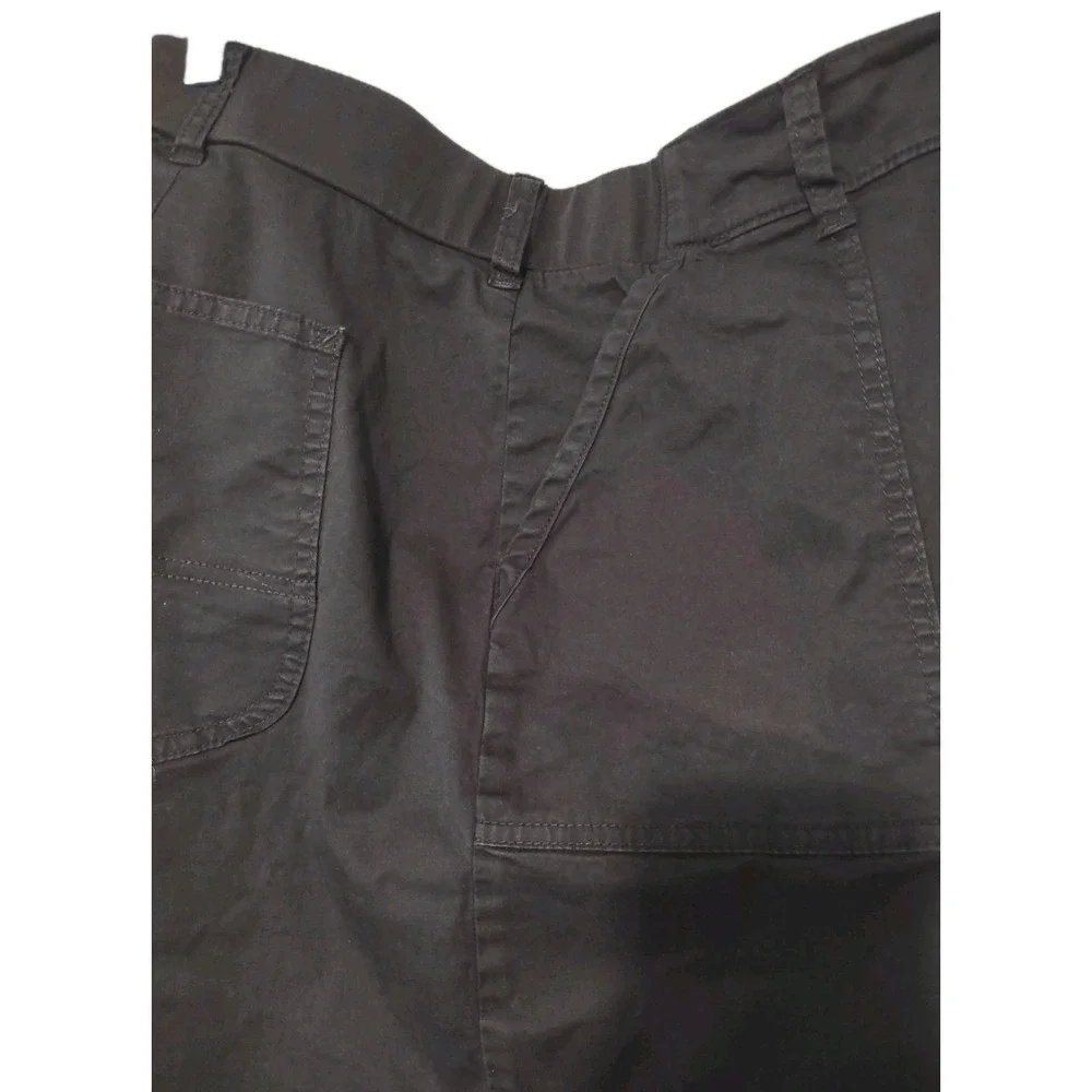 Lee Shorts M Women 22W Black Plus Size Utility Gorpcore Normcore Casual Summer - Picture 11 of 12